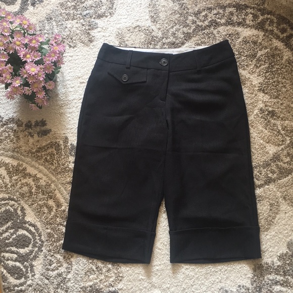 LIMITE Black Dress Shorts Bermuda - Picture 1 of 5